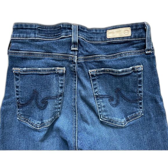 Adriano Goldschmied Farrah High-Rise Skinny Ankle Blue Jeans 27R - Picture 4 of 11